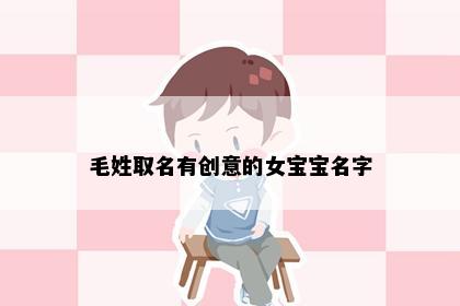 毛姓取名有创意的女宝宝名字