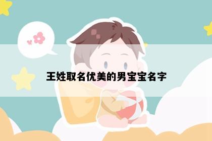 王姓取名优美的男宝宝名字